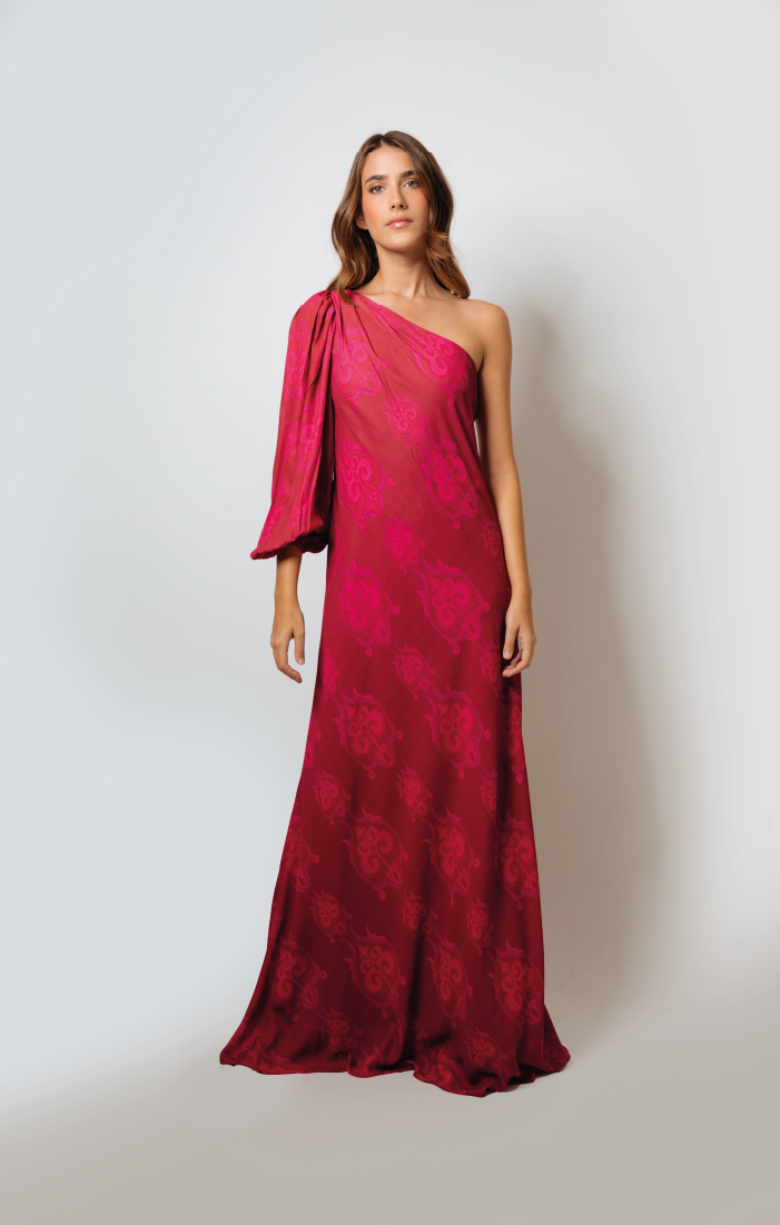 Paulina sales pleated dress