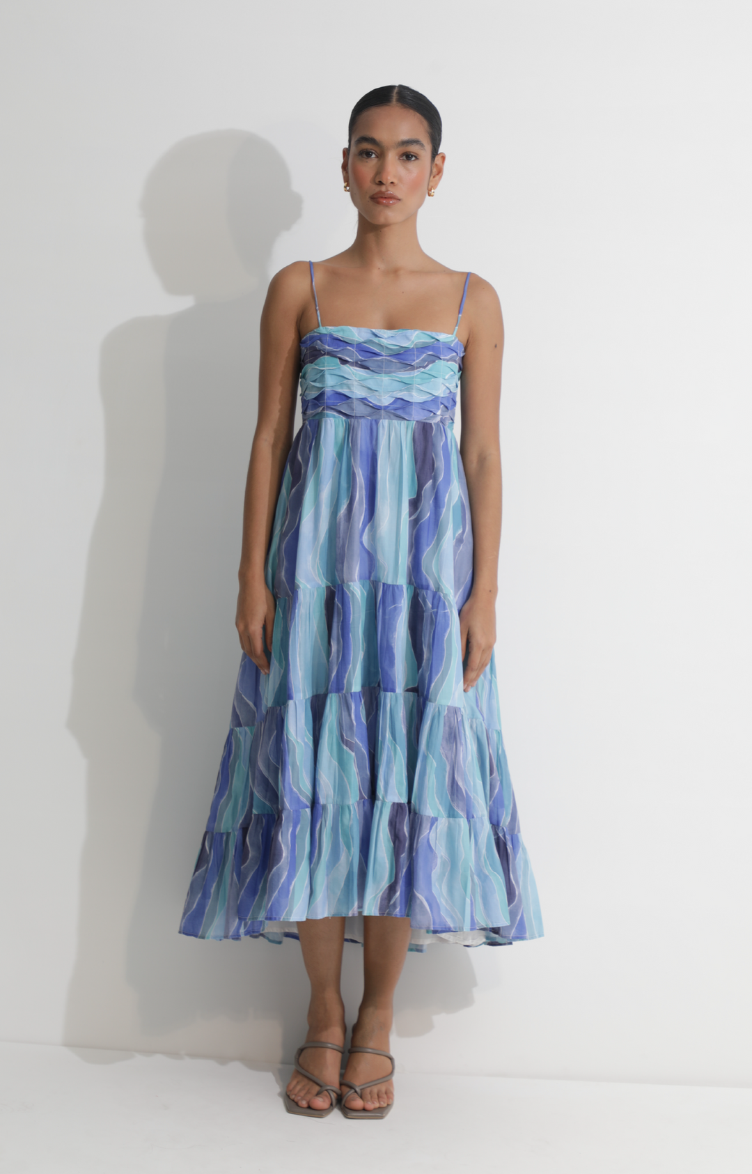 jolie midi dress Terracotta / M